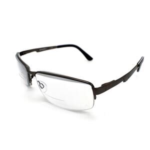 Shaq 113M Zyloware 058 Half Rim 57-18-140mm Eyeglasses FRAMES ONLY - GOOD